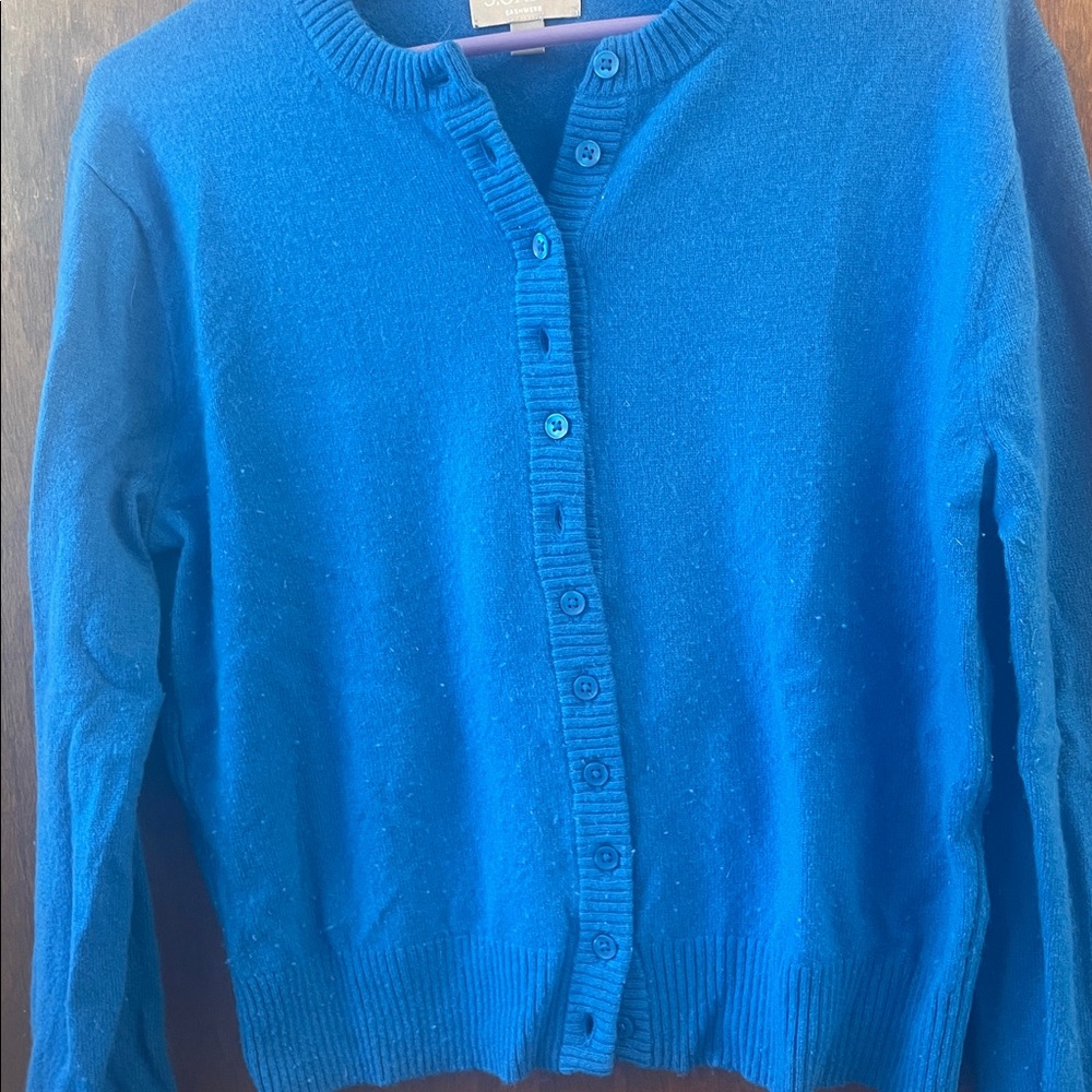 J crew 100% cashmere cardigan size S - Picture 8 of 11